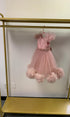 Mom and Daughter Matching Ruler Dress - Priority Shipping Dress Little Palace Store Peach 2T